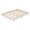 White Wash, variant on PAPROOS Twin Size Bed Frame, New Upgraded Wood Platform Bed with Strong Wooden Slats and Solid Wood Legs, Modern Floating Platform Bed Frame for Teens Adults, No Box Spring Needed, White Washed Color