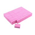 thumbnail image 1 of YIMART 20 unidades de mini bloque de pulido de uñas de doble cara, esponja colorida, tiras de pulido de esmalte de uñas, bloques de lima de uñas, herramientas de manicura (rosa), 1 of 5