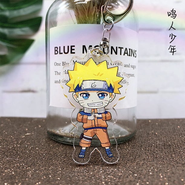 Figuras de Anime de Naruto, Sasuke, Kakashi, Itachi, Jiraiya, llavero de Pvc, bolsa, accesorios de dijes, muñeca, juguetes para niños, regalos de cumpleaños Fivean Figuras de anime