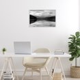 thumbnail image 3 of Stupell Industries Traditional Acadia Reflection in Monochrome White Framed Giclee Art, 18 x 12, by MJ Photography, 3 of 8