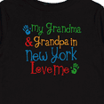 thumbnail image 4 of Inktastic New York Grandma Loves Me Boys or Girls Long Sleeve Toddler T-Shirt, 4 of 5