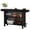 Black, variant on Fnova 63 Inch Counter Height Bar Table with 2-Tier Storage, High Top Table for Kitchen, Home Bar Dining Room, Small Space