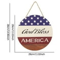 AQITTI Home Decoration 4Th Of July Patriotic Sign Independence Day S aqitti-home-decoration-4th-of-july-patriotic-sign-independence-day-s