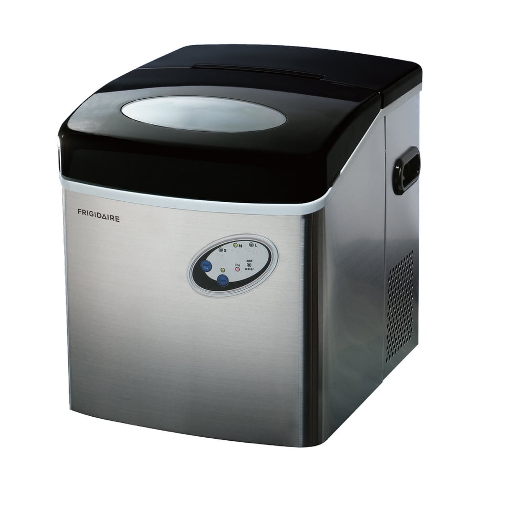 Frigidaire 48 Lbs. ExtraLarge Ice Maker EFIC115, Stainless Steel