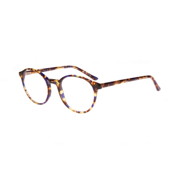 NEW Thin & Light QUILL Tortoise & Blue PIPIT Eyeglasses 47/19/140 with Case
