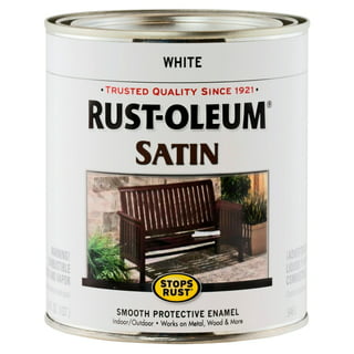 Classic White, Rust-Oleum Matte Milk Paint Finish- 331049, Quart 