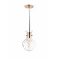 thumbnail image 4 of Mitzi H111701g Riley 1 Light 6-1/4" Wide Mini Pendant - Brass, 4 of 7