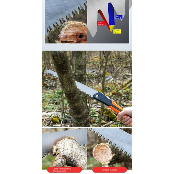 Hand saw home garden saw felling saw woodworking saw folding saw