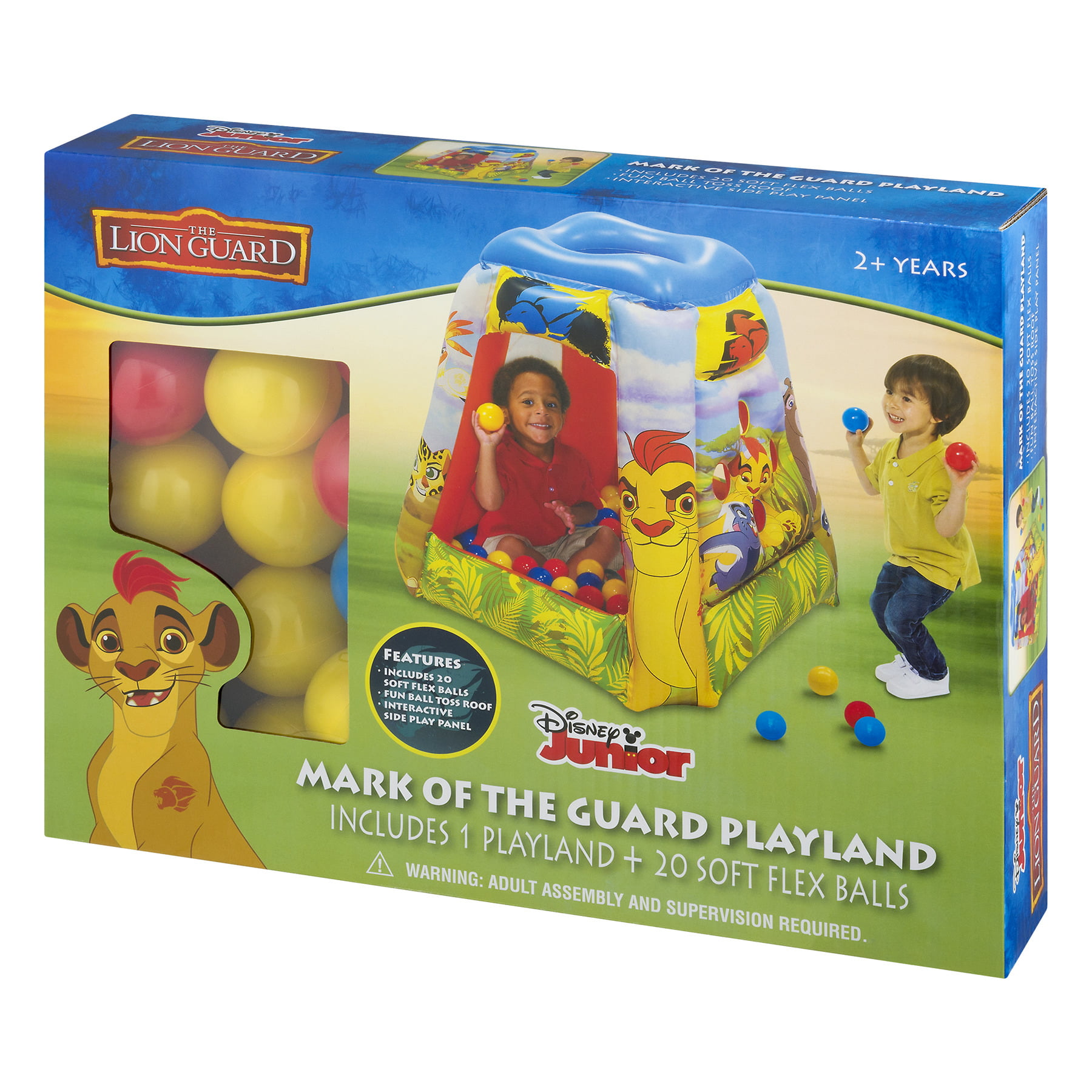 The Lion Guard Disney The Lion Guard Mark of The Guard Playland Set with 20 Ball 