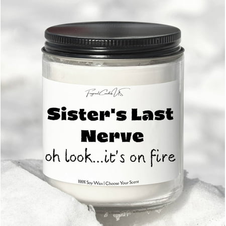 

Sister sister candle sister gifts sister wedding gifts sister birthday gifts gift for sister sister in law sister gifts for big sister