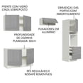 thumbnail image 4 of Cocina Integral Completa Modular Madesa Lux 260cm BG 05, 4 of 5