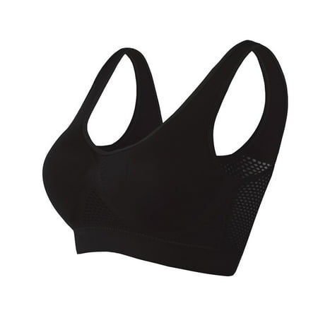Women Bras Push Up Women Seamless Sports Bra Wirefree Yoga Bra with Removable Pads