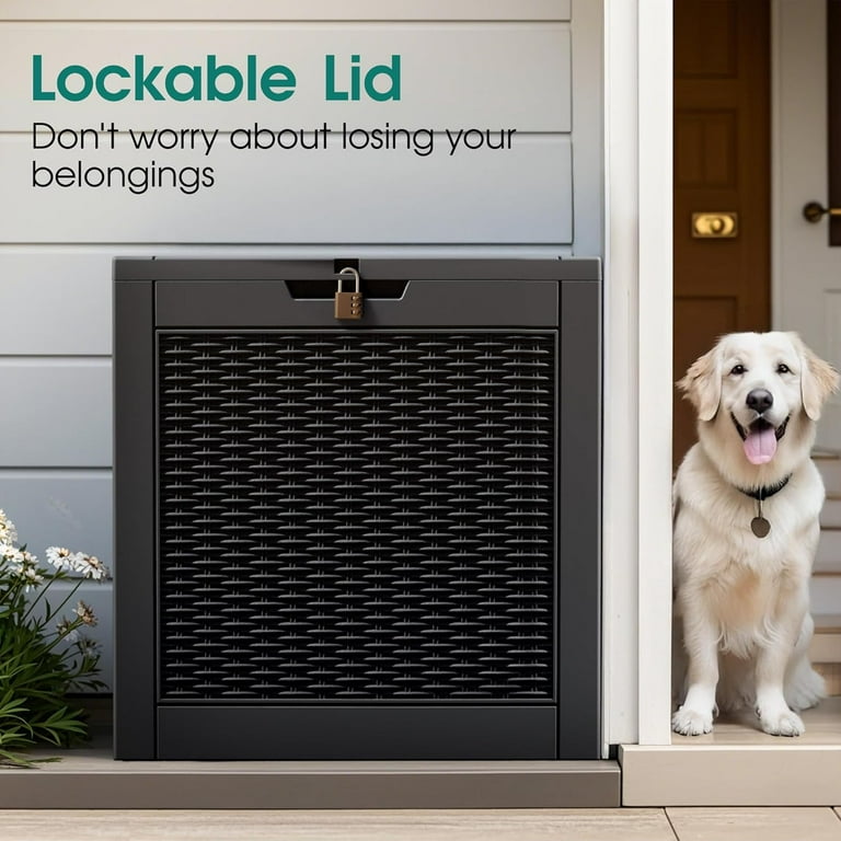 NUNU LAB Package Delivery Box for Outside,35 Gallon Storage Box