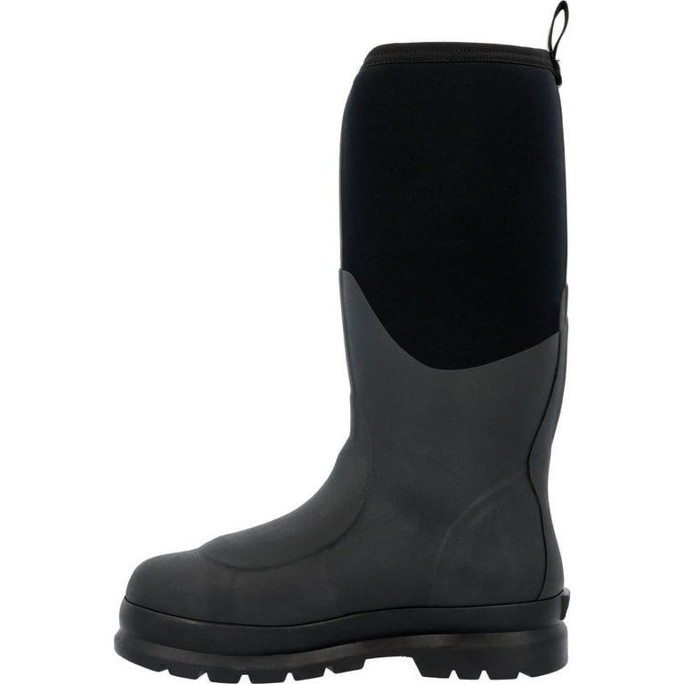 Waterproof steel clearance toe muck boots
