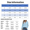 thumbnail image 3 of Women's Fashion Athleisure Solid-Color Long-Sleeve Stand-Collar Polo Shirt Top, Comfortable & Skin-Friendly & Breathable, Gifts for Women, 3 of 5