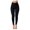 Black, variant on Dream Lifestyle Solid Color Button Fly Slim Women Leggings High Waist Pockets Stretchy Pencil Pants Female Clothing