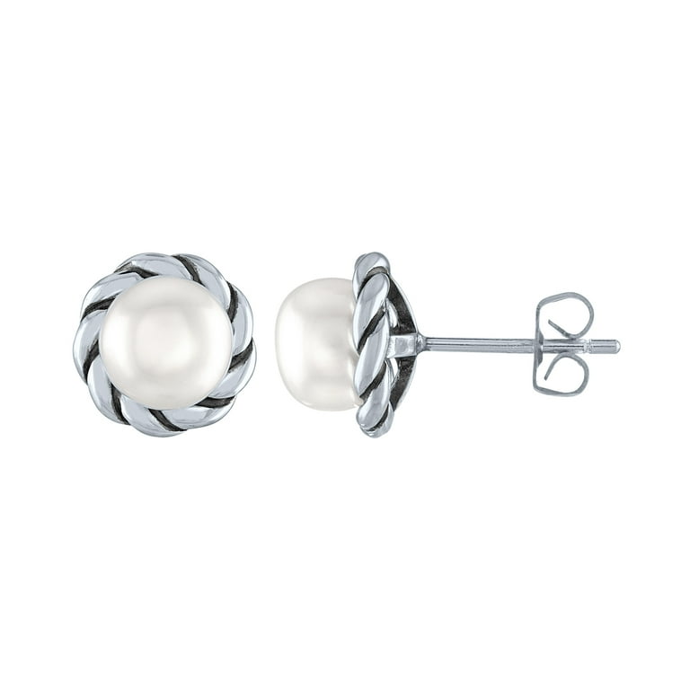 Walmart pearl earrings sale