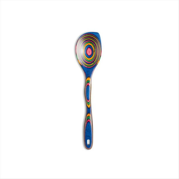 Juego de Cucharas de Sopa de Utensilios de Cocina de Madera de Piezas, Suministros de Cocina de Madera, Espátula Grande y Colorida Antiadherente, Herramientas de Cocina