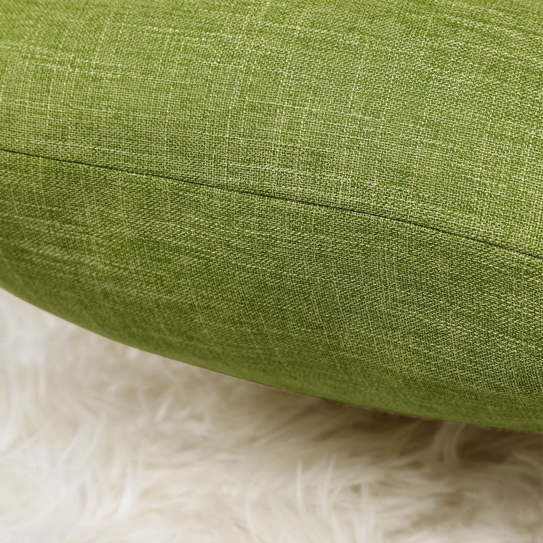 Unique Bargains 2 Pack Cotton Linen Throw Pillow Covers 18" x 18" Green