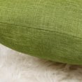 thumbnail image 6 of Unique Bargains 2 Pack Cotton Linen Throw Pillow Covers 18" x 18" Green, 6 of 8