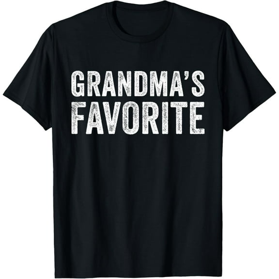 Grandma's Favorite Funny Grandparent Grandchild Vintage T-Shirt