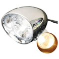 thumbnail image 1 of bombillas para faros delanteros de motocicleta, cromadas, antiniebla, color plateado, 1 of 5