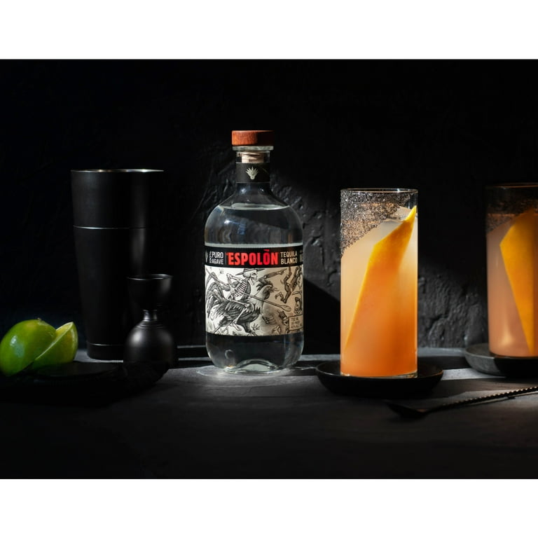 Espolon Blanco Tequila, 1.75 L Bottle, 40% ABV, Handcrafted in