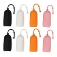thumbnail image 2 of Elastic Toiletry Covers, 8pcs Silicone Leak Locks Soft Universal Size Multifunctional  for Trip, 2 of 8