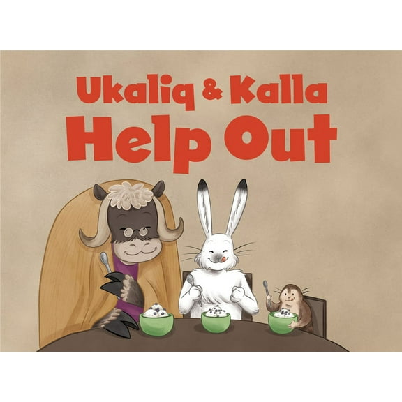 Nunavummi Reading Ukaliq and Kalla Help Out: English Edition, (Paperback)