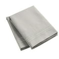 thumbnail image 2 of Mellanni Luxury Microfiber Pillowcases with Envelope Closure, King, Light Gray, 2 Count, 2 of 7