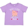 thumbnail image 3 of Inktastic Just a Kid Who Loves Pigs Boys or Girls Toddler T-Shirt, 3 of 5