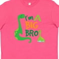 thumbnail image 4 of Inktastic I'm a Big Bro Dinosaur Boys Brother Announcement Youth T-Shirt, 4 of 5