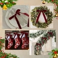thumbnail image 6 of CoreLiving Dark Red Bows for Christmas Tree, 12PCS Dark Red Velvet Bows Ornaments with Gold Twist Ties, Medium Red Velvet Bows, Deep Red Bows for Garland Wreath and Holiday Decor, 6 of 7