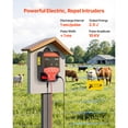 thumbnail image 6 of KFFKFF Electric Fence Energizer, 10kV 2J, AC/DC Fence Charger with LED Indicator, 1.86 Miles Coverage, Effective Plug-in Solution for Livestock and Poultry Protection, 6 of 9