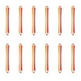 thumbnail image 1 of Ensemble de 12 Rouleaux à Cheveux Rouges et Jaunes en ABS avec Bandes pour Tiges de Permanente - Taille 9cm x 0.9cm, Adapté aux Cheveux Secs et Mouillés, Crée des Boucles Élastiques Temporaires, Facile à Utiliser pour la Maison et le Salon, Qualité Durable et Robuste, 1 of 7