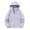 Light Purple, variant on Erwazi Oversized Hood Jackets for Women Outdoor Active Athletic Jacket with Pockets Zip Up Coat