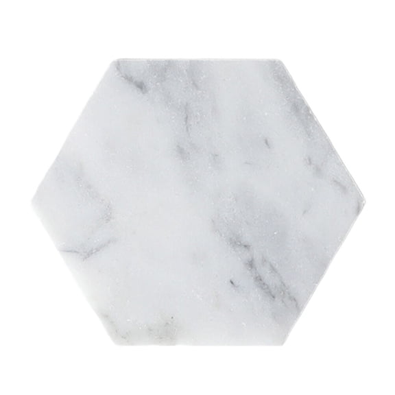 NIAIZEK White Marble Coaster Creative Cup Mat Non-Slip and Absorbent 1Pc