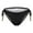 Black#1, variant on Women's Side Tie Adjustable Bikini Beach Swim Bottom Swimsuit