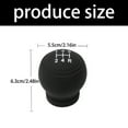 thumbnail image 3 of Not Slip Gear Knob Protector Flexible Silicone Cover with Contoured Shape Car Spare Part For Car Shifts Lever Stability, 3 of 8