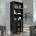 thumbnail image 3 of Pemberly Row Engineered Wood Bookcase with Doors in Raven Oak Finish, 3 of 9
