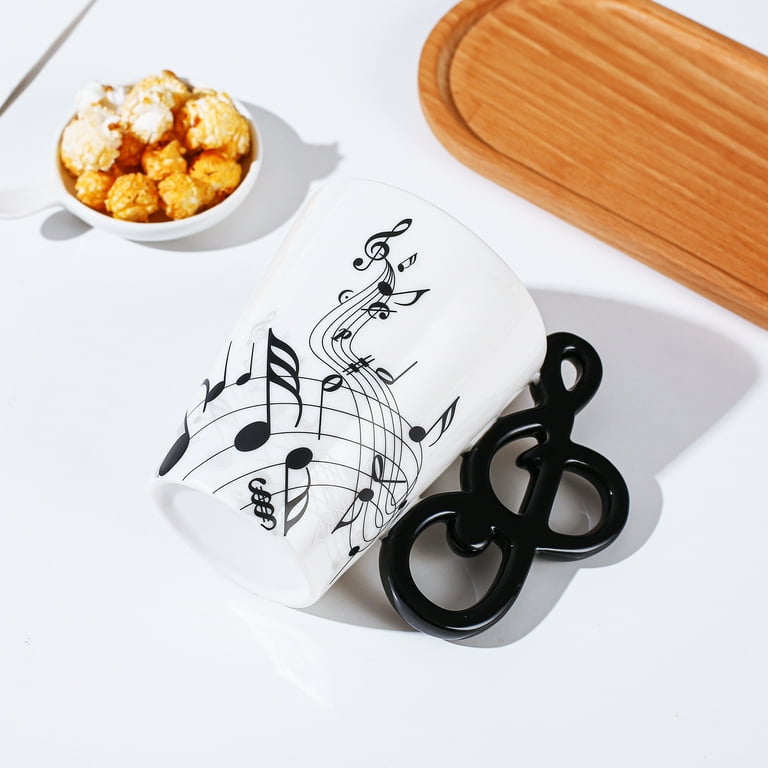 Lanhong, Music Mug, 13.5 Ounce, Musical Notes Design Coffee Cup -  Walmart.com