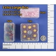 thumbnail image 4 of DotBox Extra Large Box - 4 pcs. Little Storage Boxes for Small Items Like Beads and Parts. Boxes Fit Inside DotBox Carrying Cases Sold Separately. 4 Packages of 1., 4 of 5