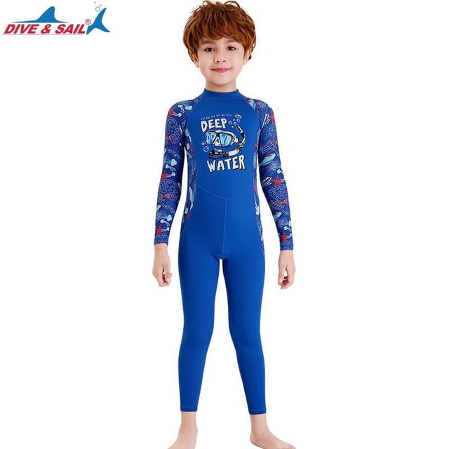 de buceo para niños niño - de surf de neopreno pieza de neopreno, cremallera, protección playa de S