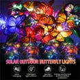 thumbnail image 5 of Matoen Outdoor Solar Garden Lights, 2 Pack Solar Butterfly Decorative Lights, Waterproof LED Solar Outdoor Lights, Solar Powered Stake Lights for Garden Patio Yard Lawn Pathway Decoration, 5 of 9