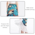 thumbnail image 2 of Shark Stylish Chiffon Summer Dresses for Women - Beach Attire, 2 of 6