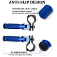 thumbnail image 4 of Estriberas para moto XINGWU M8, plegables en 90 grados (azules), 4 of 8