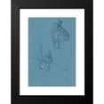 thumbnail image 2 of Johann Peter Krafft 11x14 Black Modern Framed Museum Art Print Titled - Helmet Studies, 2 of 5