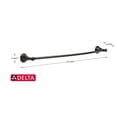 thumbnail image 4 of Delta Cassidy 30" Towel Bar, Venetian Bronze, 4 of 4