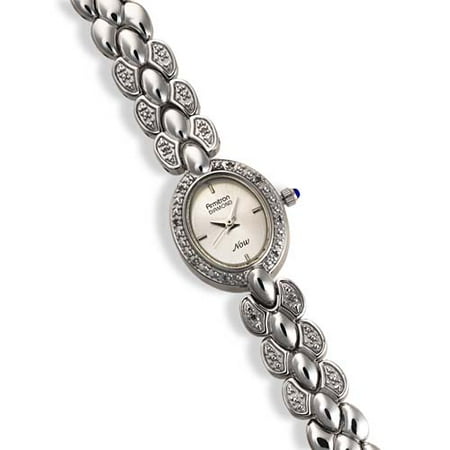 Diamond Bezel Dress Watch