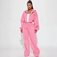 thumbnail image 5 of 2026 New Women's Two-Piece Fashionable Long-Sleeved Sports Casual Sweatshirt Set, 5 of 5
